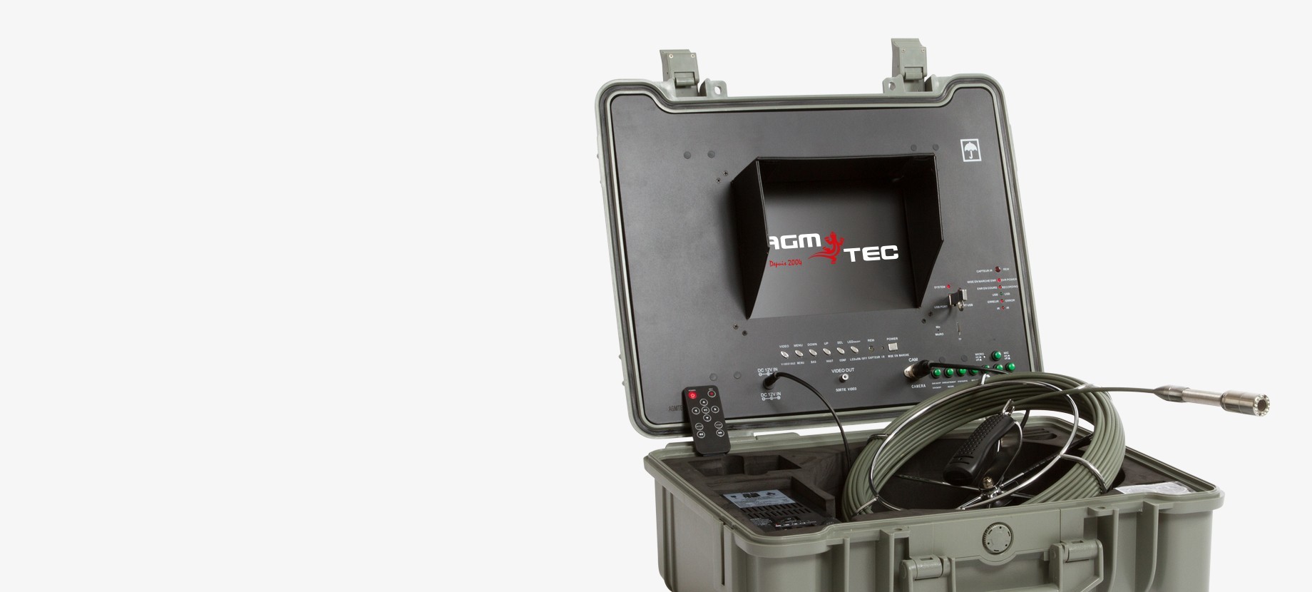 Vidéoscopes industriels, caméra d'inspection endoscopique - AGM TEC